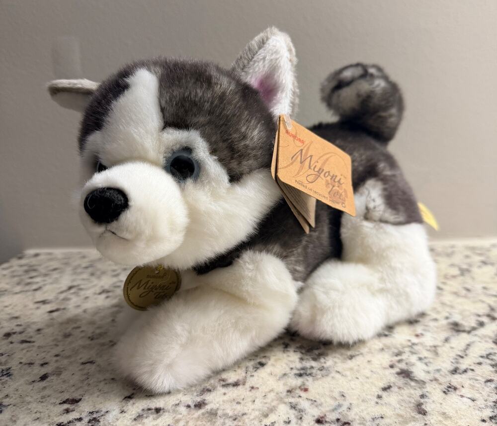 Aurora World Miyoni Siberian Husky puppy plush Stuffed Animal NEW